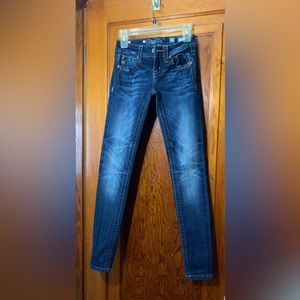 MISS ME low rise skinny jeans size 24